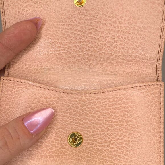 Gucci GG Marmont Blush Pink Bi-fold wallet - Picture 10 of 11
